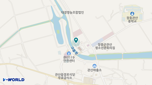 관산효성주간보호센터 위치 지도