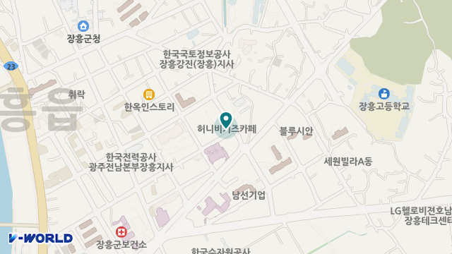 장흥재가방문간호센터 위치 지도