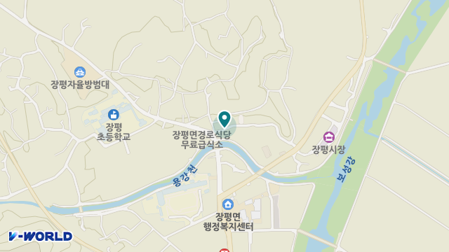 장평재가요양센터 위치 지도