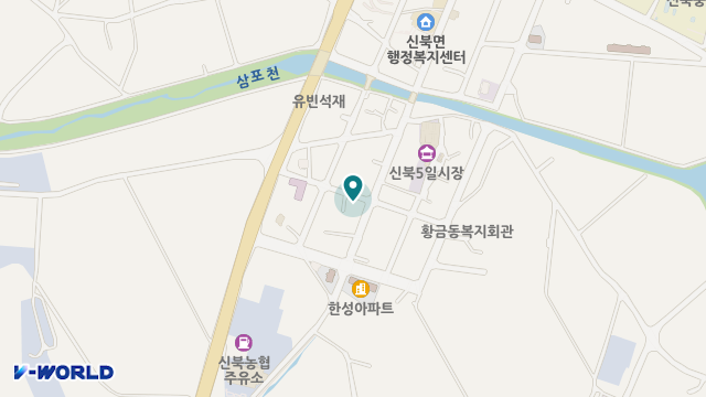 영암참사랑복지센터 위치 지도