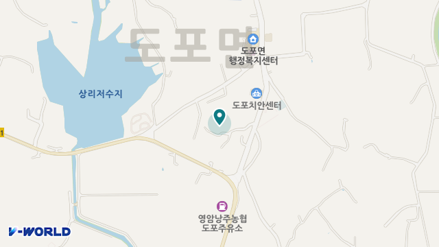 한사랑노인주간보호센터 위치 지도