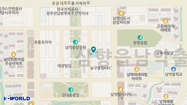 남악노인주간보호센터 위치 지도