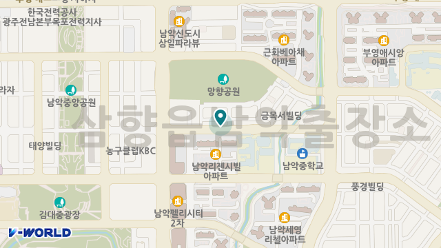행복재가노인복지센터 위치 지도