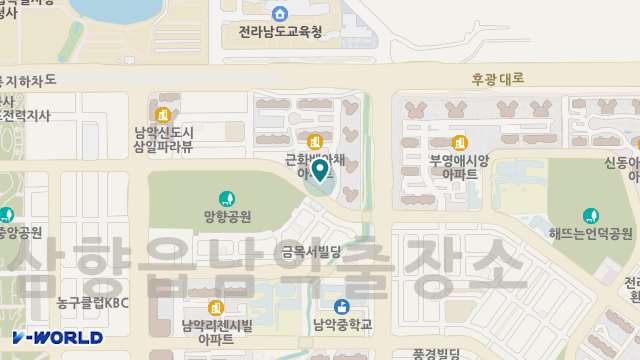 화평재가복지센터 위치 지도