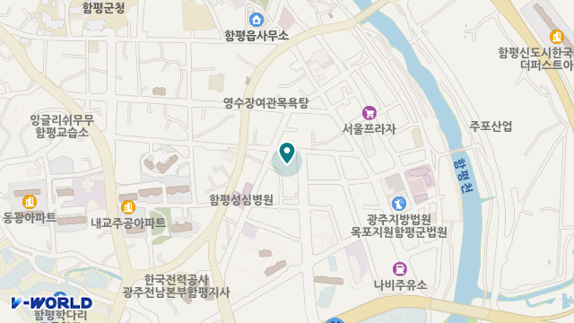 함평주간보호센터 위치 지도