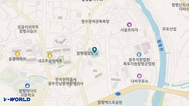 희망재가노인복지센터 위치 지도