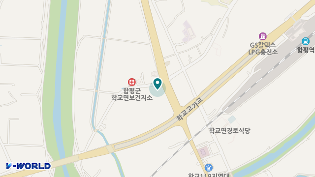행복재가복지센터 위치 지도
