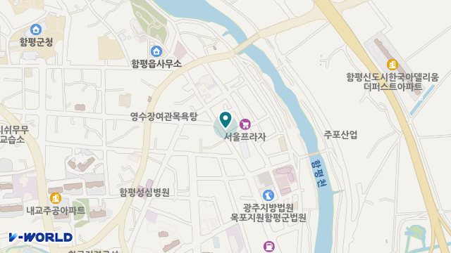 함평재가돌봄센터 위치 지도