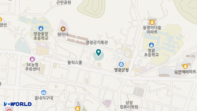 영광원광노인복지센터(재가) 위치 지도
