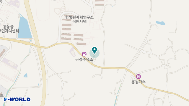 사회복지법인 난원 홍농노인복지센터 위치 지도