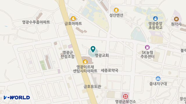 한마음재가노인복지센터 위치 지도