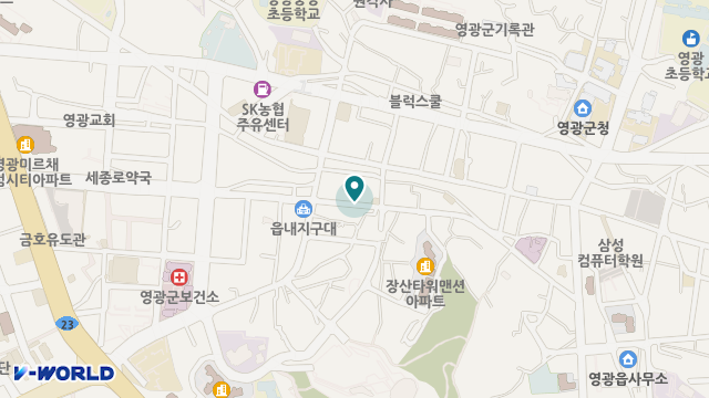 A+아람노인복지센터 위치 지도