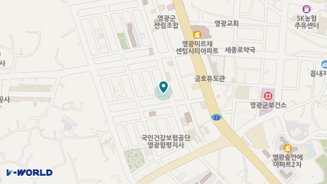 한솔노인복지센터 위치 지도