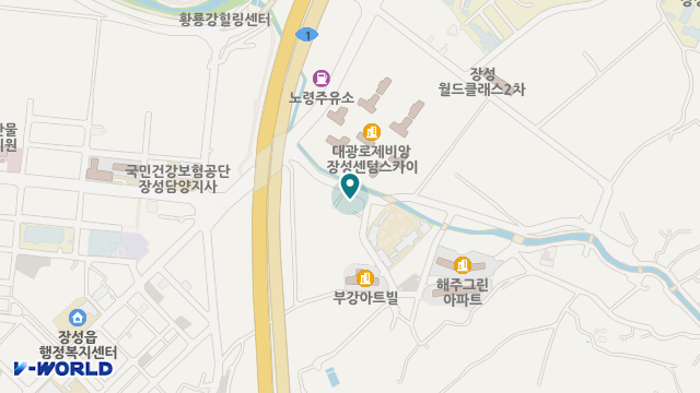 효자노인재가복지센터 위치 지도