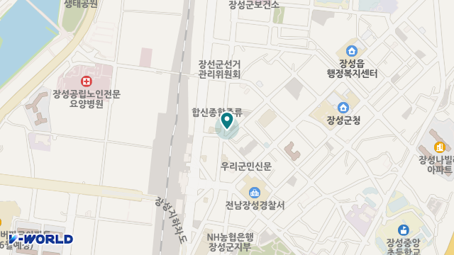늘푸른주야간보호센터 위치 지도