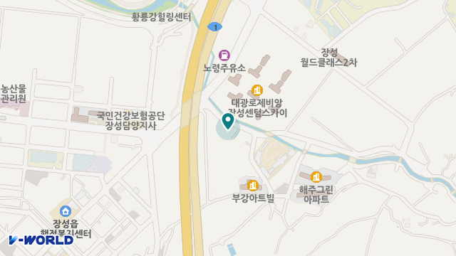 정이주야간케어센터 위치 지도