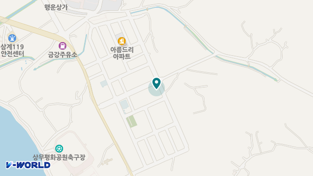 한울노인주간보호센터 위치 지도