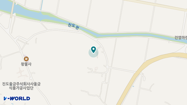 진도사랑노인복지센터 위치 지도