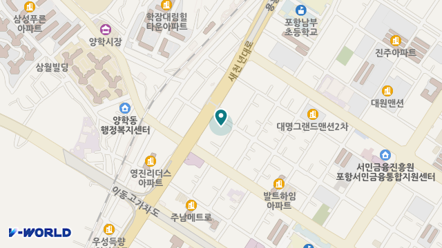 실버힐 재가복지센터 위치 지도