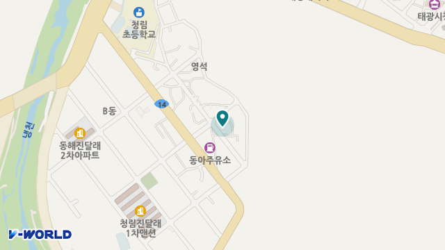한결재가복지센터 위치 지도
