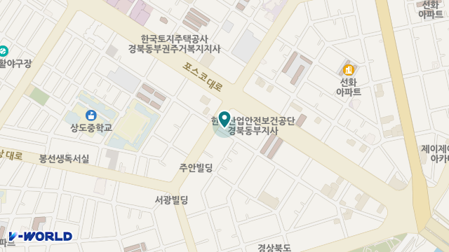 보리재가복지센터 위치 지도