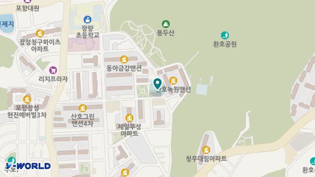 가로수재가복지센터 위치 지도