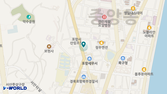 국제효재가복지센터 위치 지도