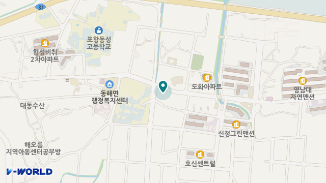 효자요양센터 위치 지도