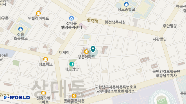 해드림 방문요양센터 위치 지도