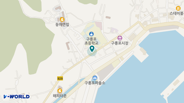 바다노인복지센터 위치 지도