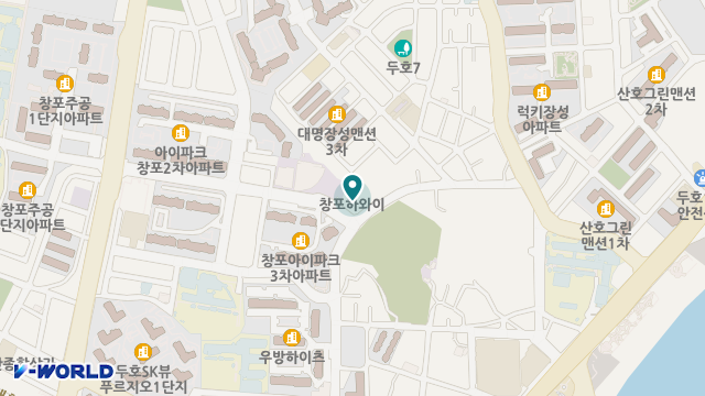 고려데이케어센터(두호센터) 위치 지도