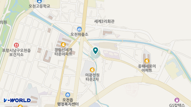 오천 복지용구 위치 지도