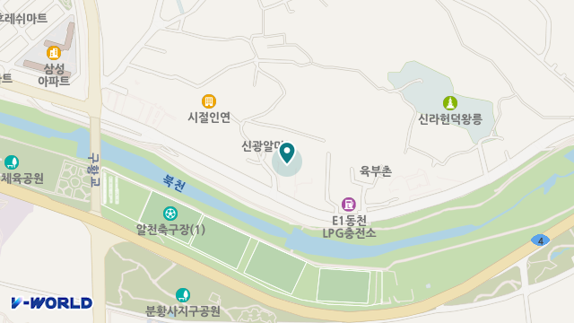 초록주간복지센터 위치 지도