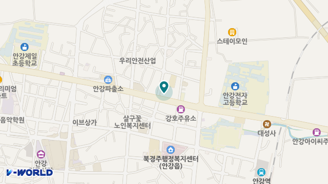 백년의료기 위치 지도