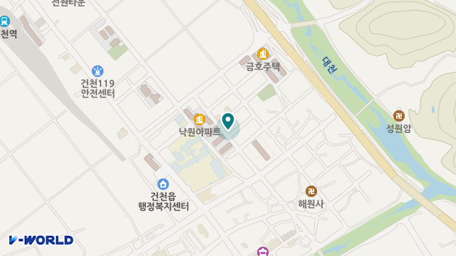 진주노인복지센터 위치 지도