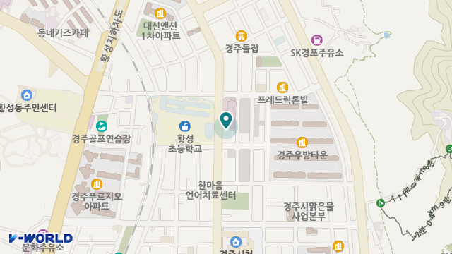 경주안심실버주간보호센터 위치 지도