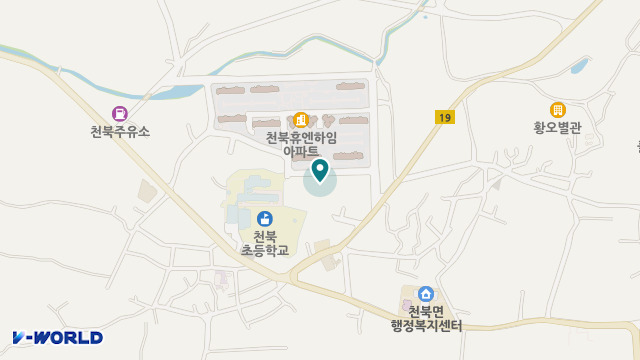 사랑채노인주간보호센터 위치 지도