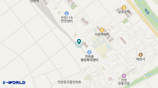 예쁜재가노인복지센터 위치 지도