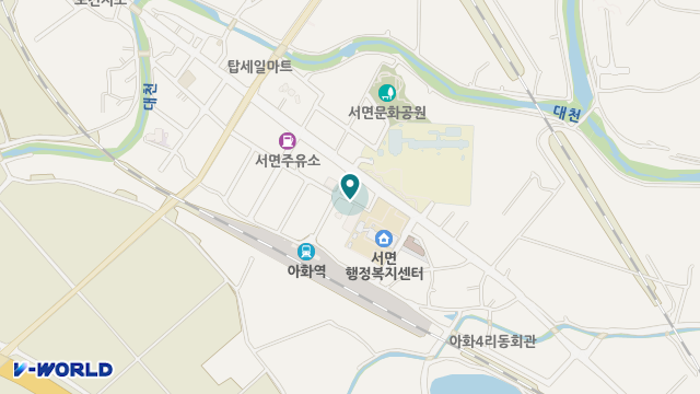 서면어르신종합복지센터 위치 지도