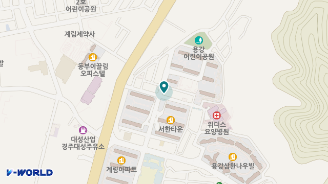 수경노인재가복지센터 위치 지도
