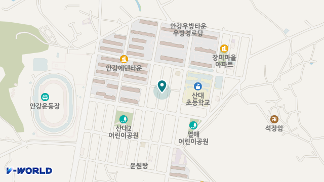 수정재가복지센터 위치 지도