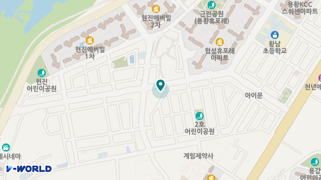 용황노인주간보호센터 위치 지도
