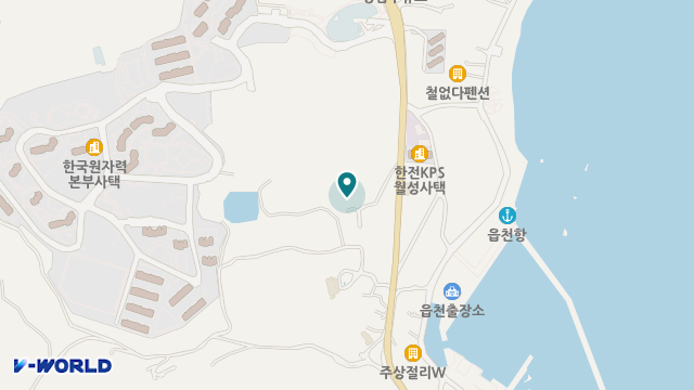 양남실버복지센터 위치 지도