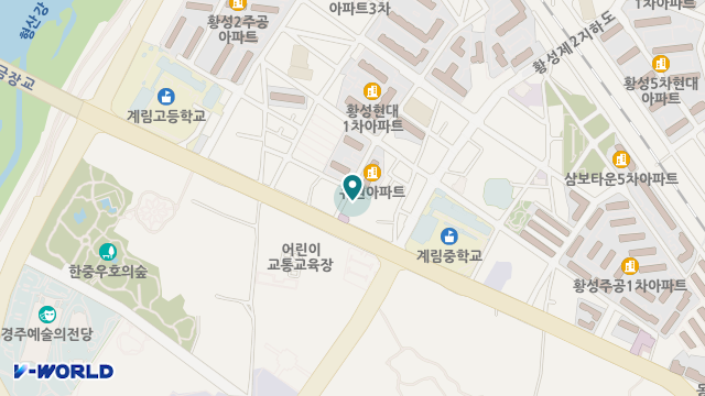 행복한노인주간보호센터 위치 지도