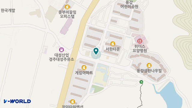 한결노인복지센터 위치 지도