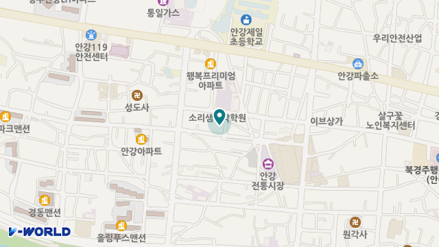 한마음재가복지센터 위치 지도