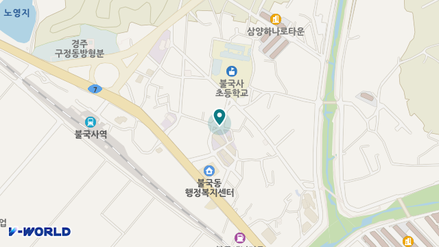 포도나무노인복지센터 위치 지도