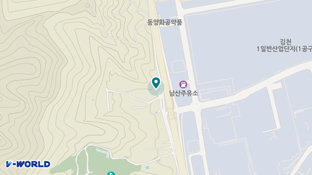 백세주간보호 위치 지도