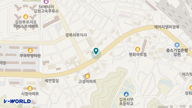 김천제일주간보호 위치 지도