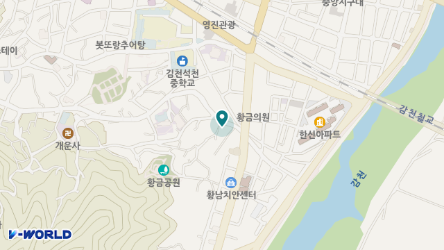 한솔재가복지센터 위치 지도